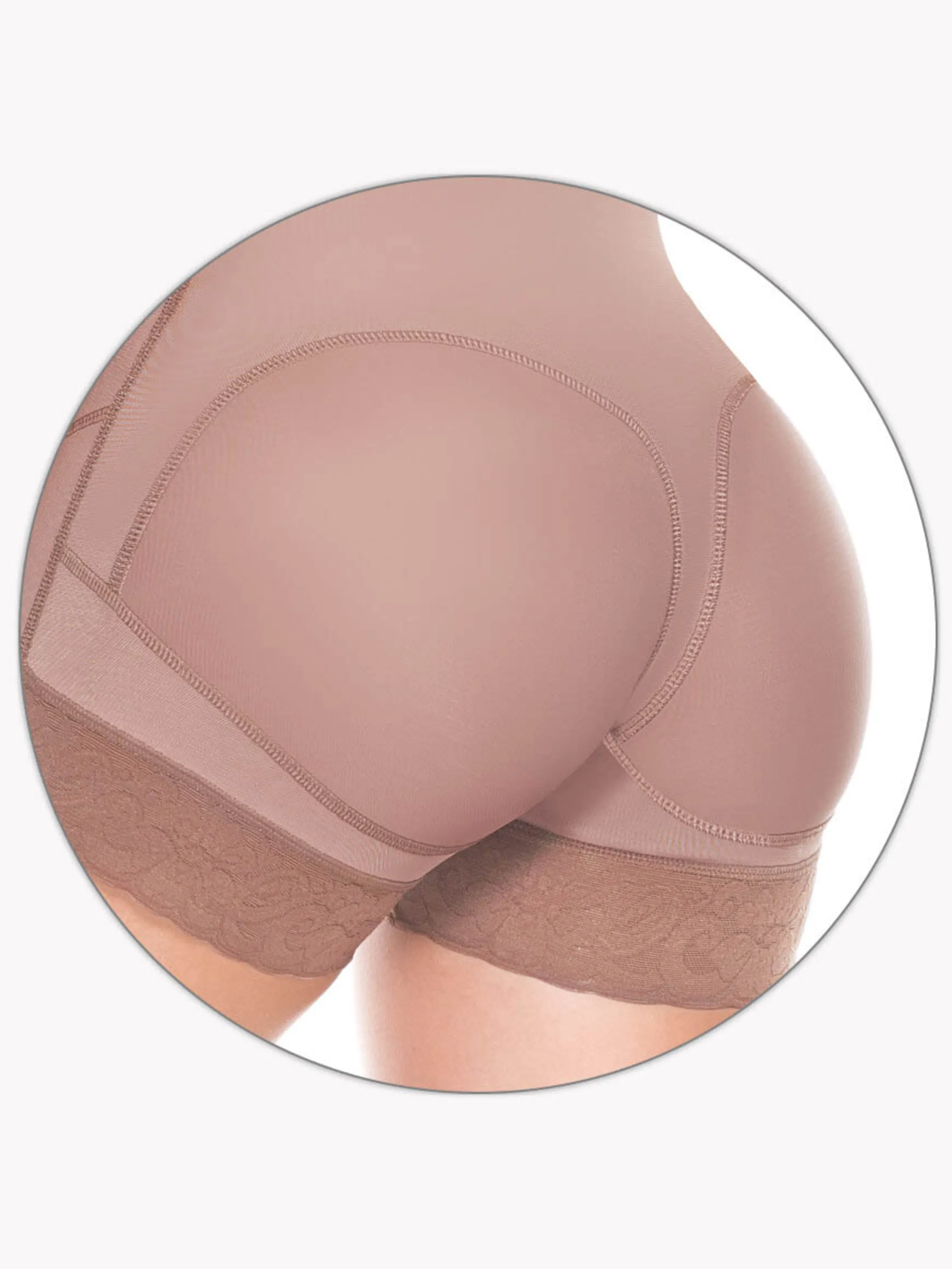 گن بعد از عمل جراحی شکم پهلو شورتی زیپ دار - پشت کوتاه - فاجات  Fajateمدل  11068